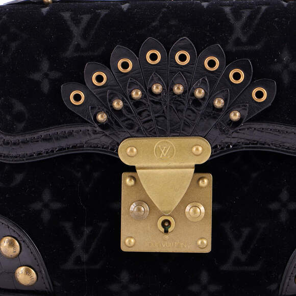 Louis Vuitton Irvine Handbag Velours #239226L86B - Picture 6 of 9